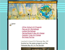Tablet Screenshot of bumblebeescreativestudio.com